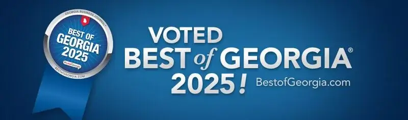 Voted best for Georgia 2025 award banner
